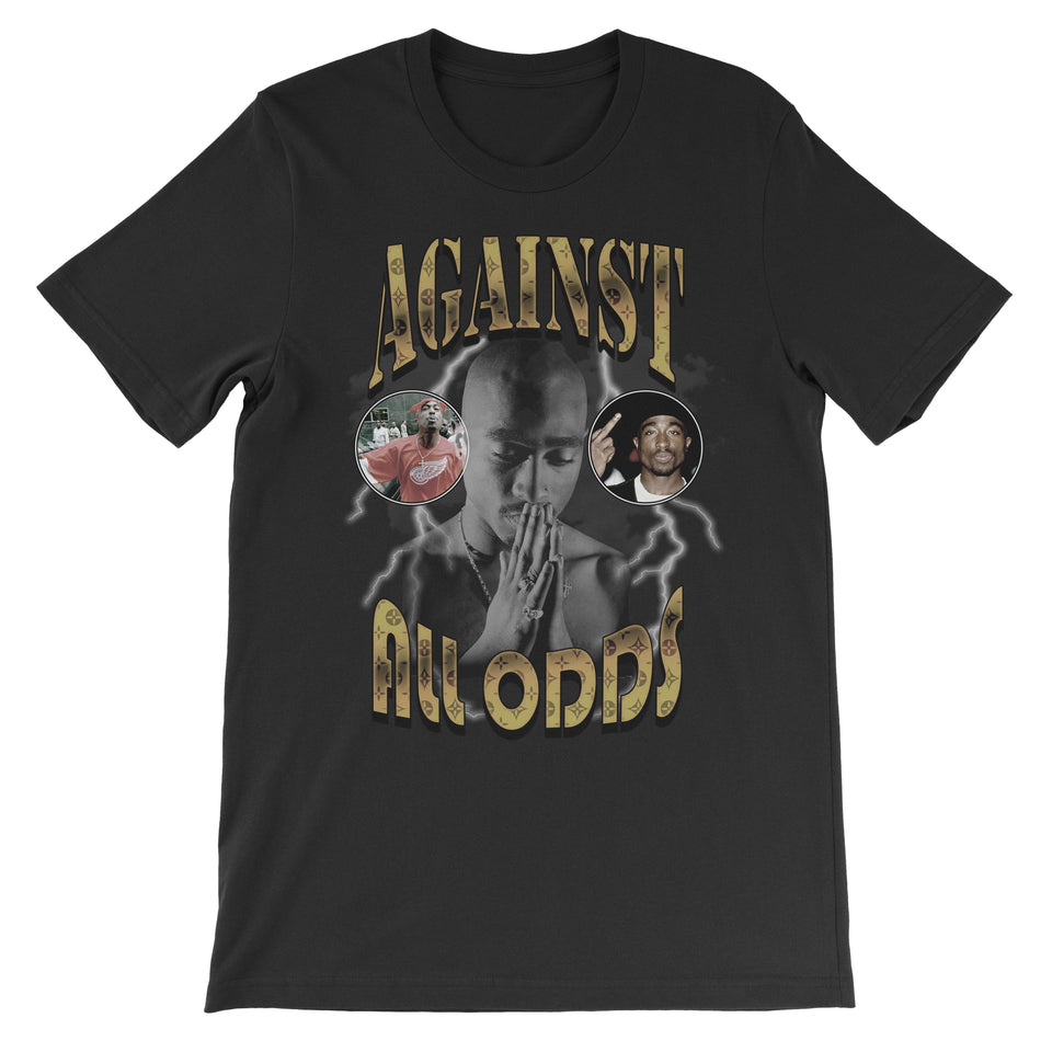 Against All Odds Shirt ART ON SHIRTS Small Black 