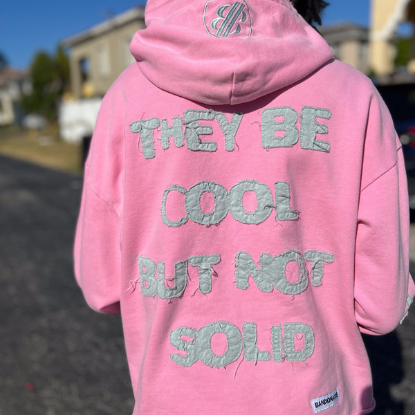 Pink Popular Loner Hoodie Bandionaire Clothing 