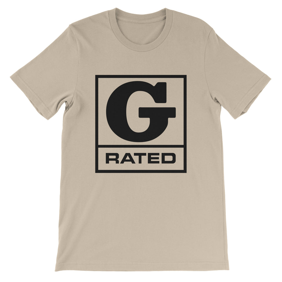 Get it Right with the Big G-Rated Short Sleeve T-shirt - Bandionaire Clothing