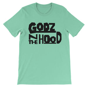 Godz N The Hood Short Sleeve T-shirt Shirt ART ON SHIRTS Small Mint 