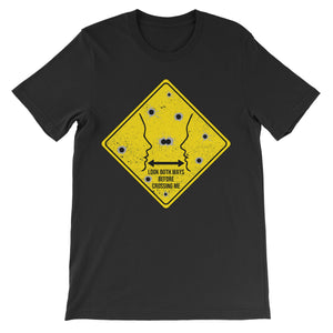 Short-Sleeve "Streetz" T-Shirt Shirt ART ON SHIRTS Small Black 