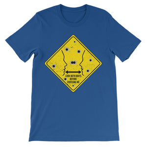Short-Sleeve "Streetz" T-Shirt Shirt ART ON SHIRTS Small Royal Blue 